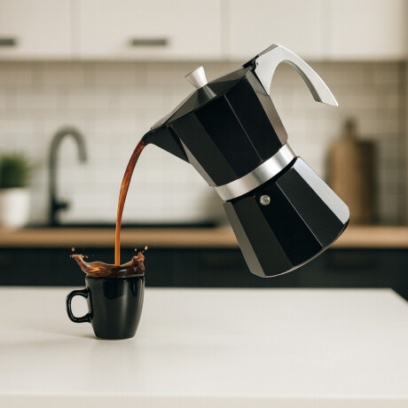 Cafetera Expreso Evva 900 ml Negra Ibili Cafetera Expreso Evva 900 ml Negra Ibili
