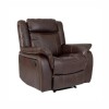 Sofá recliner Royal - 1 cuerpo Marron