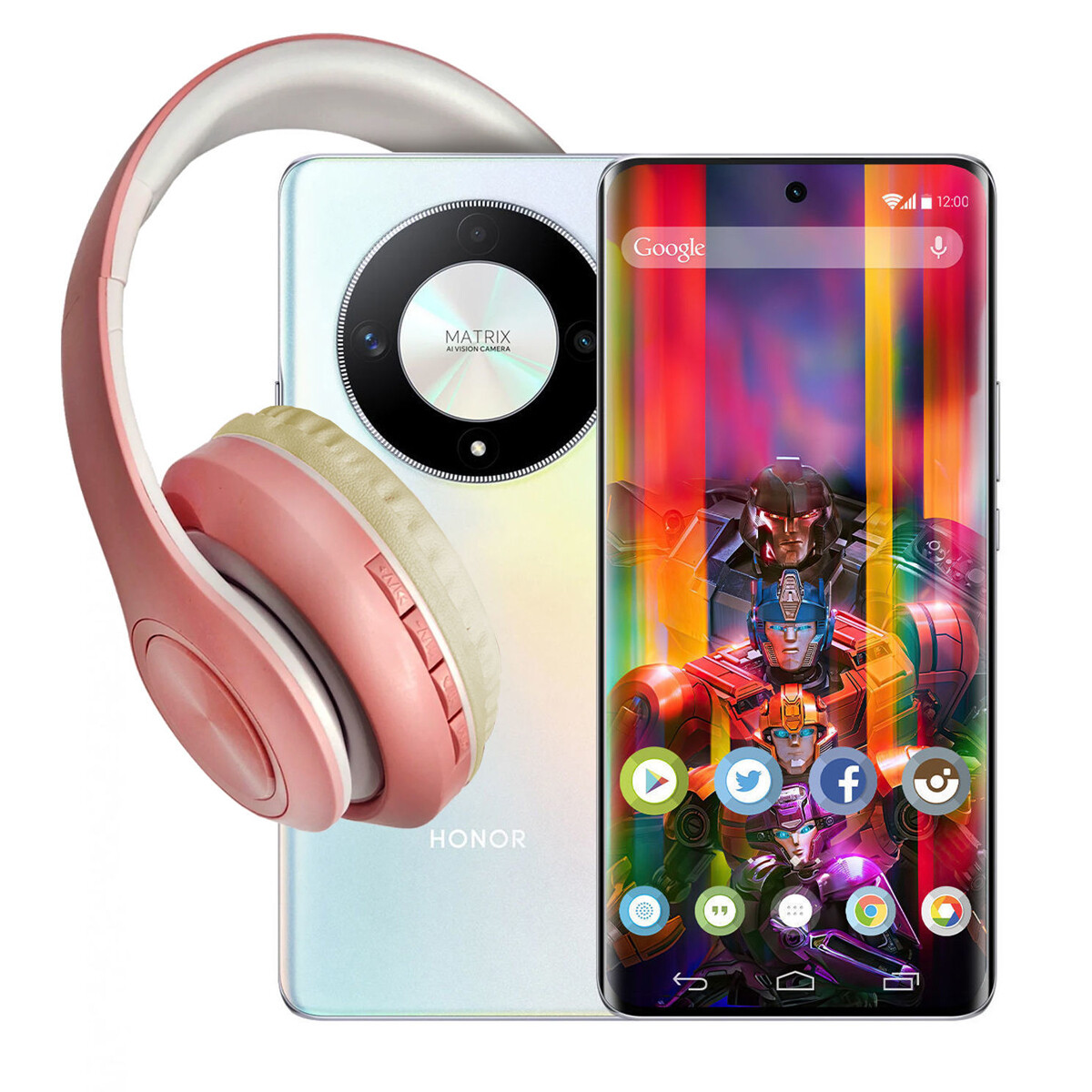 Honor Magic 6 Lite 8/256 Gb 5g + Auriculares Inalámbricos E7s - COMBO HONOR MAGIC 6 LITE 8/256 + REGALO 