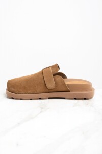 Zueco Gamuza Camel