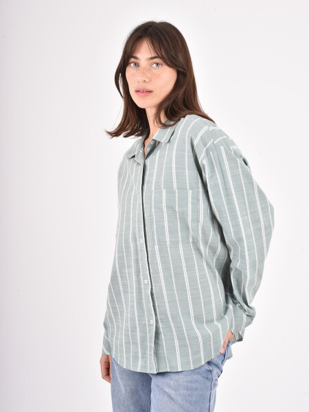 CAMISA PRANA VERDE