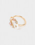 Anillos Chicos Bouquet Anillos Chicos Con Flores - Dorado