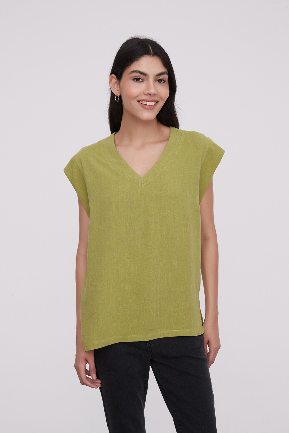 Blusa Mirza Verde Oliva