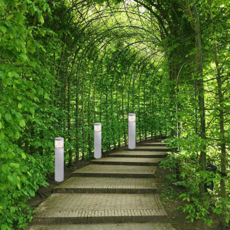 BOLARDO KANE 80 CM Luminaria Bolardo Exterior 9W Kane 80cm Aluminio