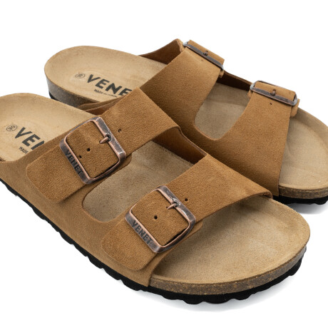 SANDALIAS VENET - CUERO PARIS TOSTADO