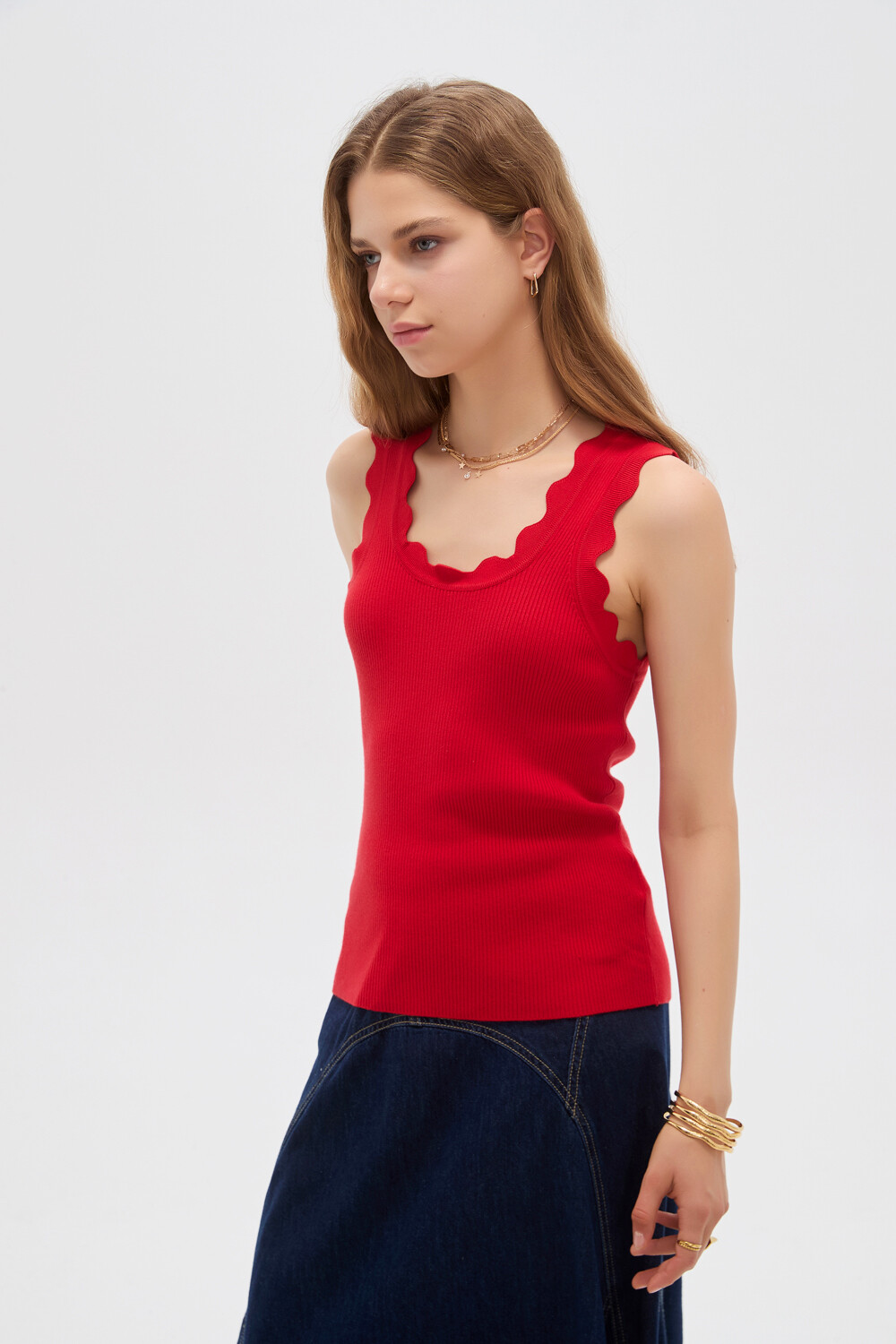 Musculosa Nari Rojo
