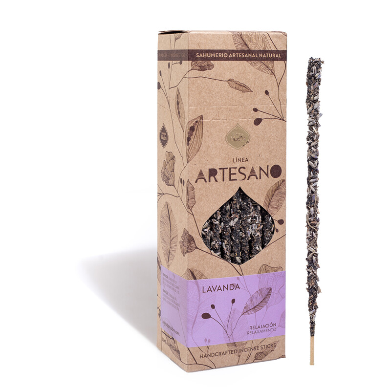 INCIENSO ARTESANO SAGRADA MADRE X30 Lavanda