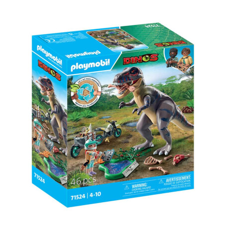 Exploradora De Dinosaurio Tiranosaurio Rex Playmobil 46 Piezas