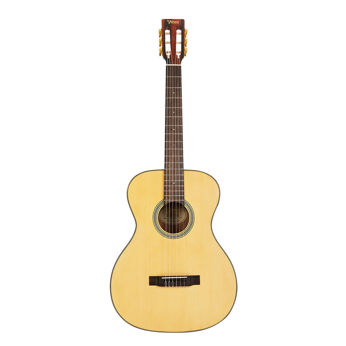 Guitarra Clásica Valencia Va434 Auditorium Natural 