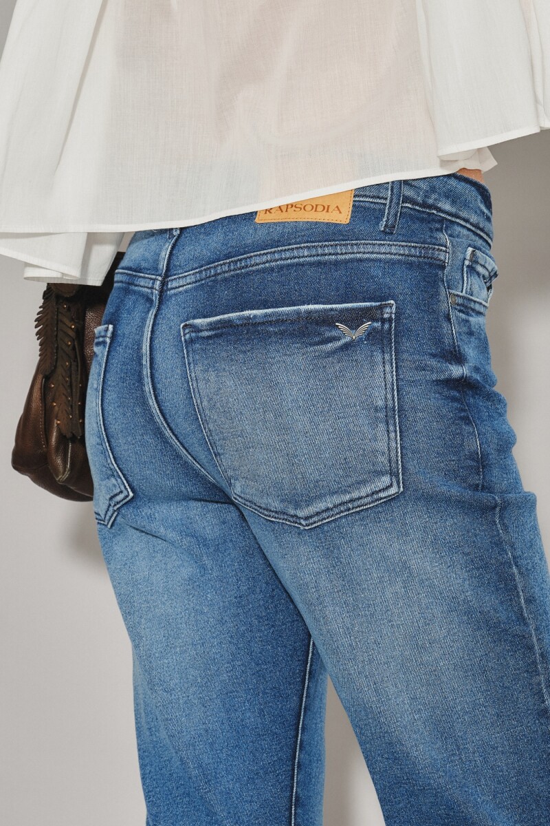 Jean Straight Blue Azul
