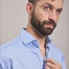 CAMISA LUXURY CELESTE RAYADO