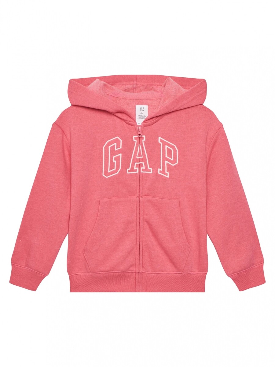 Canguro Logo Gap Con Felpa Niña - Pink Jubilee Neon 267 