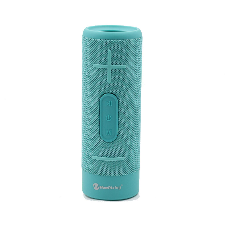 Parlante portatil bluetooth cilindro con correa simil flip verde Parlante portatil bluetooth cilindro con correa simil flip verde