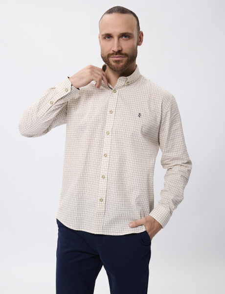 Camisa m/l cuadros Camisa m/l cuadros