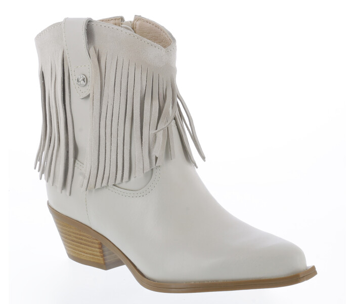 Bota tejana c/flecos Gelo