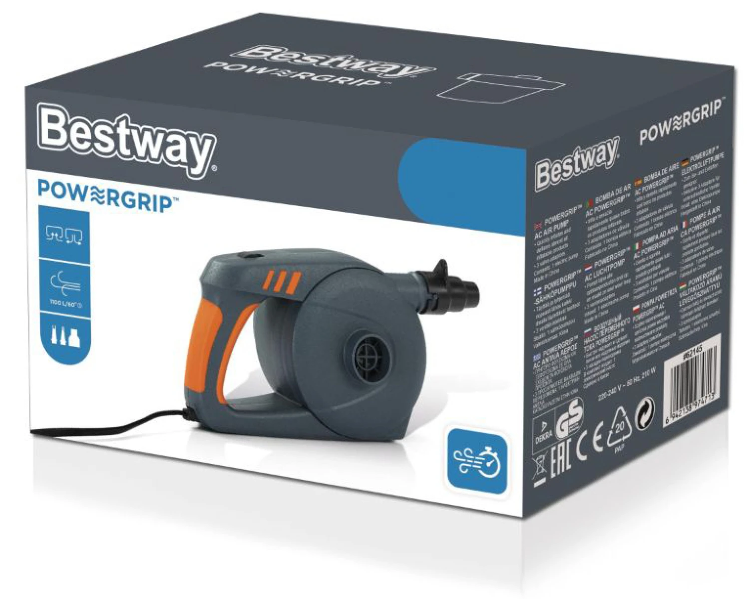 Inflador electrico Bestway 