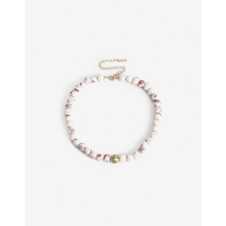 Collar Corto Bolones Dorado