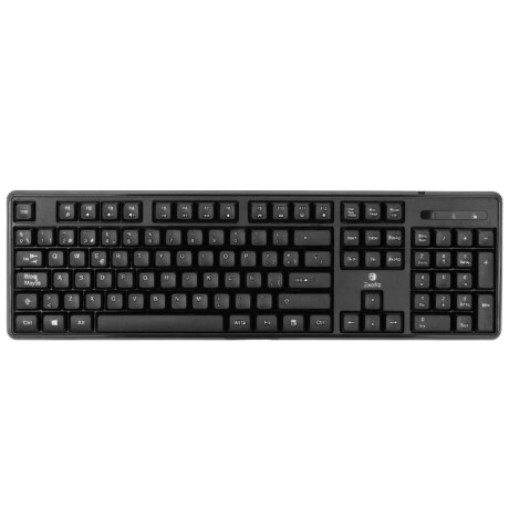 Teclado Inalámbrico Exofiz Te-02 45X13.5X30Cm Ub NEGRO