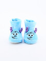 PANTUFLAS SULLEY FACE TURQUESA