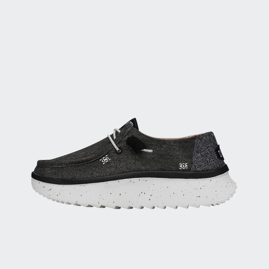 Calzado Hey Dude Wendy Peak Chambray Negro