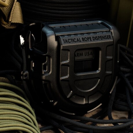 Dispensador TDR de cuerda paracord Negro