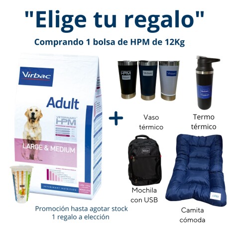 HPM ADULTO L&M PERRO 12 KG Hpm Adulto L&m Perro 12 Kg