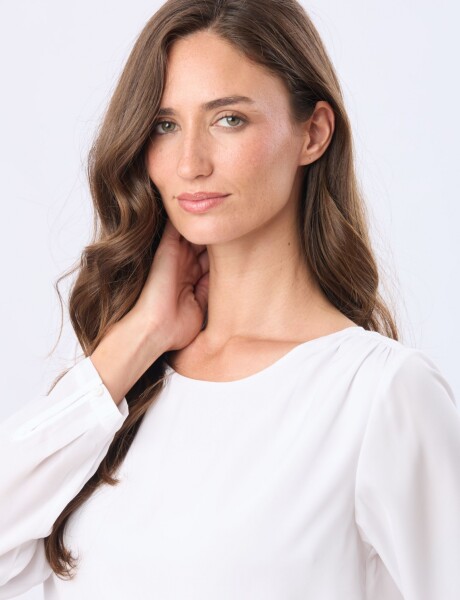BLUSA LISA Blanco