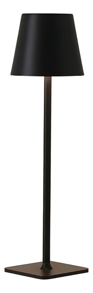 Lampara Portatil Led Inalambrica Recargable Bolonia - Negro 