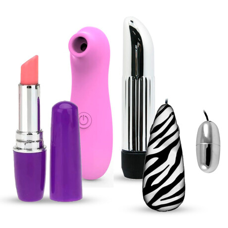 Kit Fashion Estimulador Clítoris Kit Fashion Estimulador Clítoris