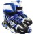 Patines Rollers Extensibles Calidad Colores Infantil Niños Variante Color Azul Talle 31-34