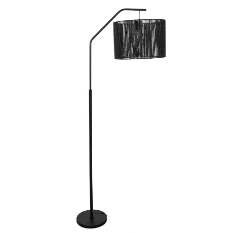 LÁMPARA DE PIE METAL NEGRO LF95504