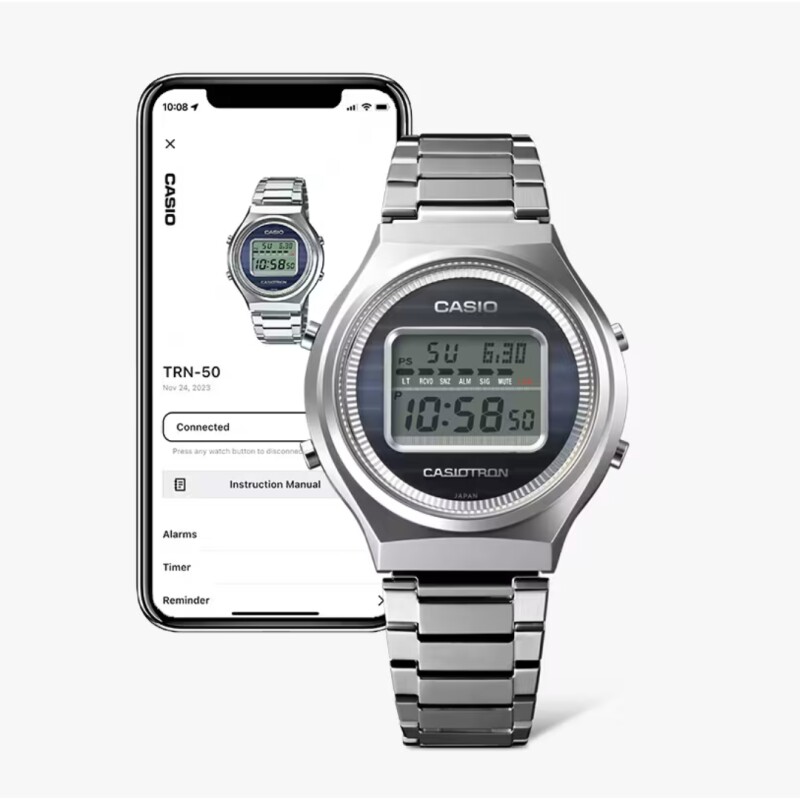 Reloj Casiotron Edición Limitada 50 años TRN-50-2ADR Plateado