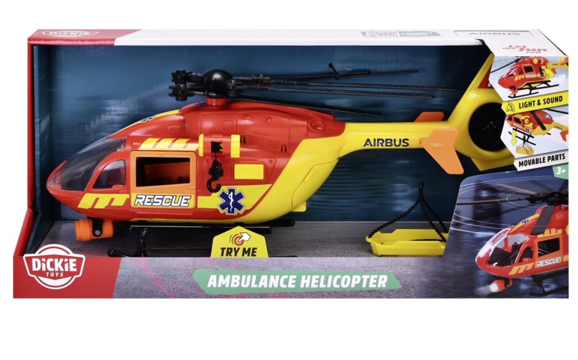 Helicóptero de Rescate Dickie Airbus H145 36 cm 