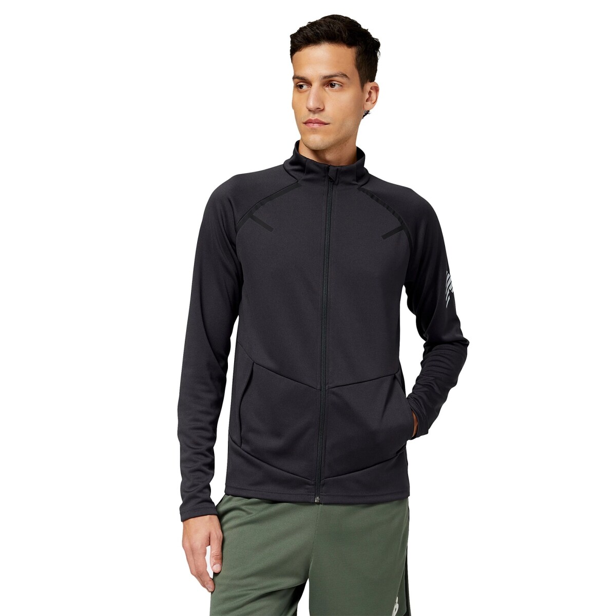 Campera de Hombre New Balance - Negro 