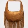 Bolso Amazonia En Cuero Gamuza Cuoio