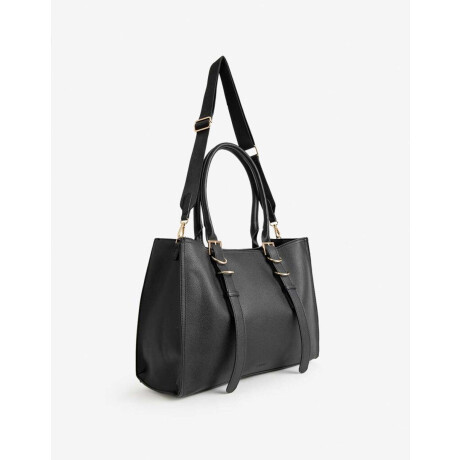 Cartera Shopper Negro