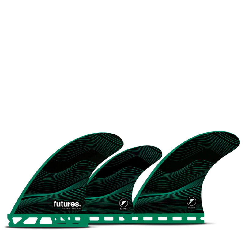 Quilla Futures F6 Legacy Neutral 5-Fin Honeycomb Medium Quilla Futures F6 Legacy Neutral 5-Fin Honeycomb Medium