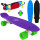 Skate Longboard Penny 57cm Patineta Aluminio + Bolso Violeta-Estilo 1