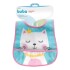 Babero alimentacion BUBA animales gatita celeste