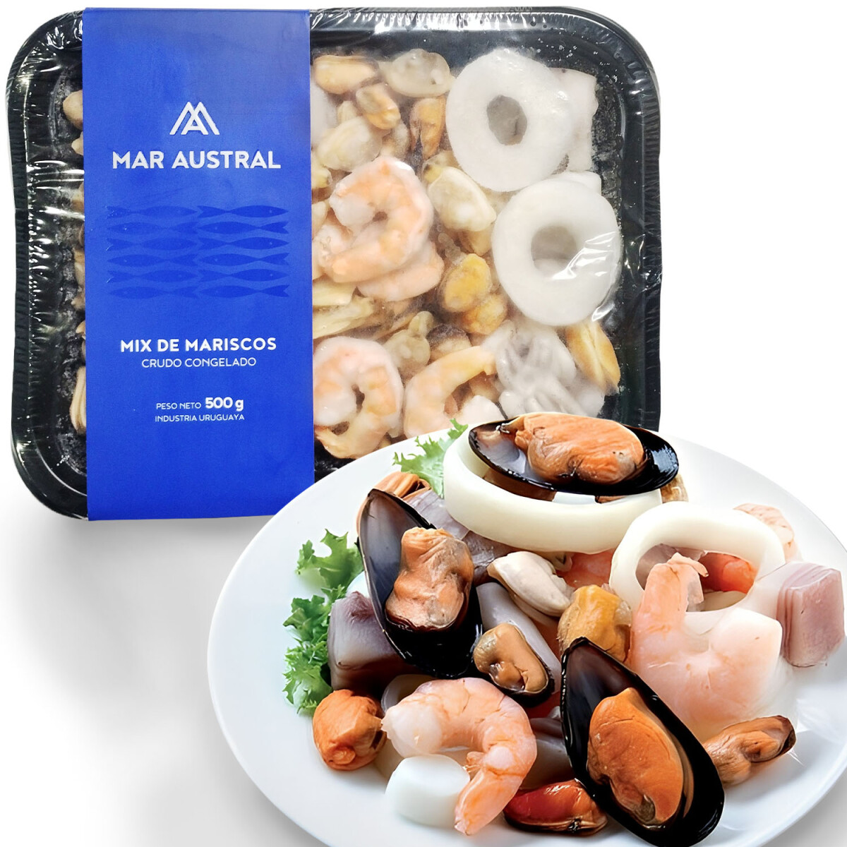 Mix de Mariscos Mar Austral 500g 