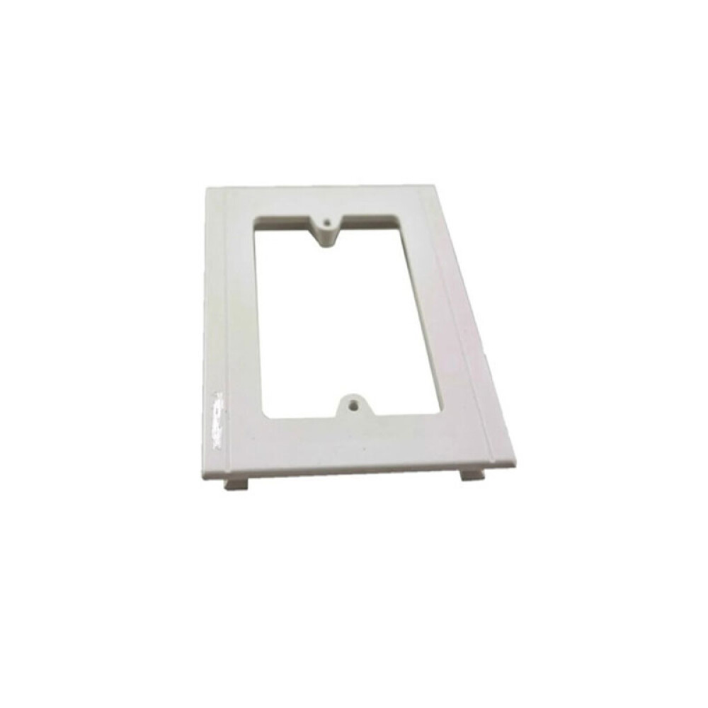 Porta plaqueta universal bajo para ducto 100x50mm CAN00076