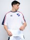 REMERA TUCKER MESH Nacional Hombre Blanco, Azul Marino, Rojo