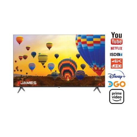 Tv Smart James 65" 4k-ultra Hd Unica