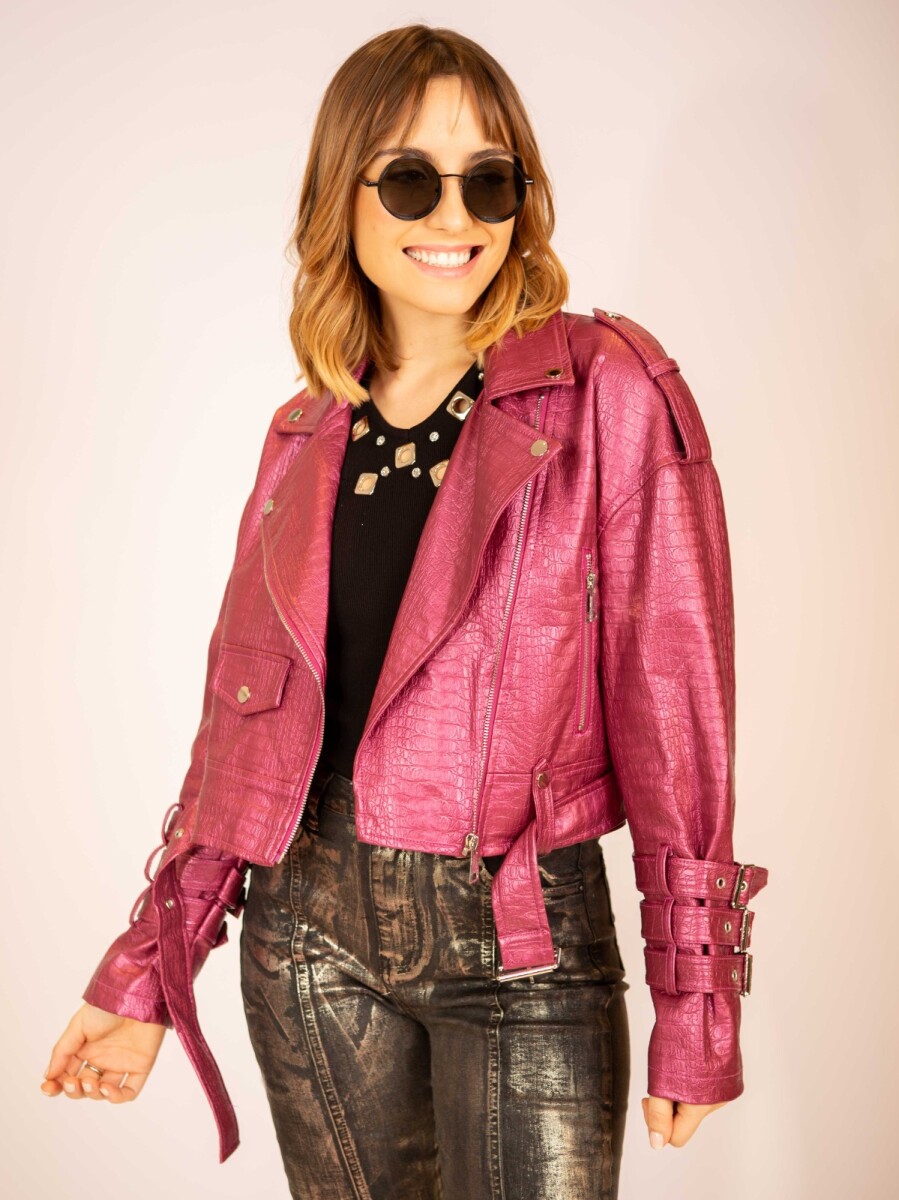 Chaqueta crocco - Fucsia 