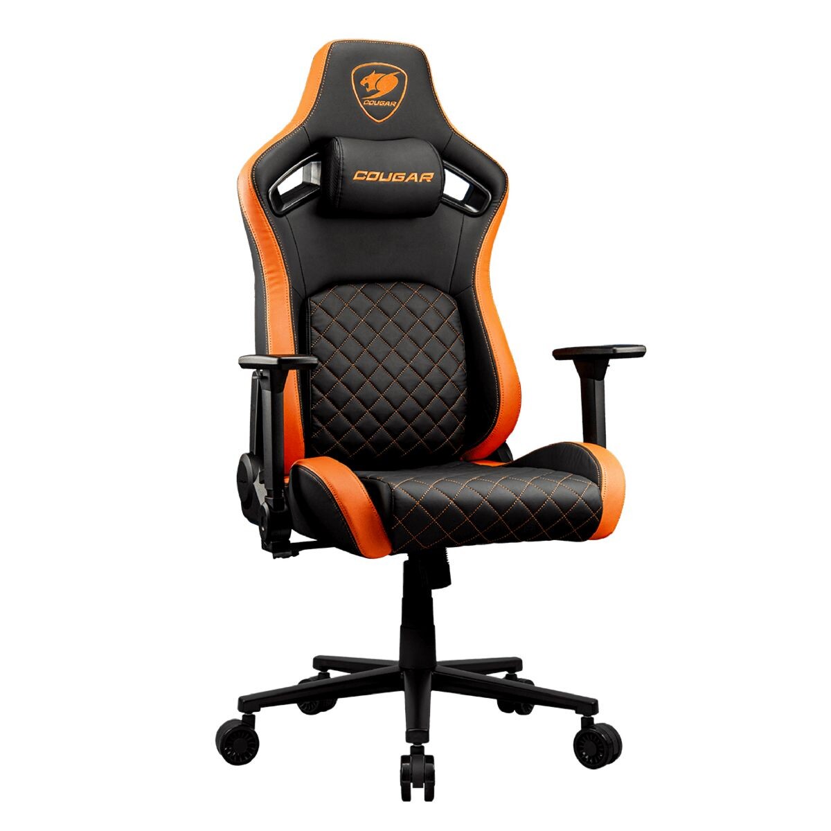 Silla Gamer Escritorio Cougar Defensor F - SILLA COUGAR DEFENSOR ORANGE 