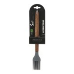 PINCEL SILICONA 27CM MANGO ACACIA GRIS PINCEL SILICONA 27CM MANGO ACACIA GRIS