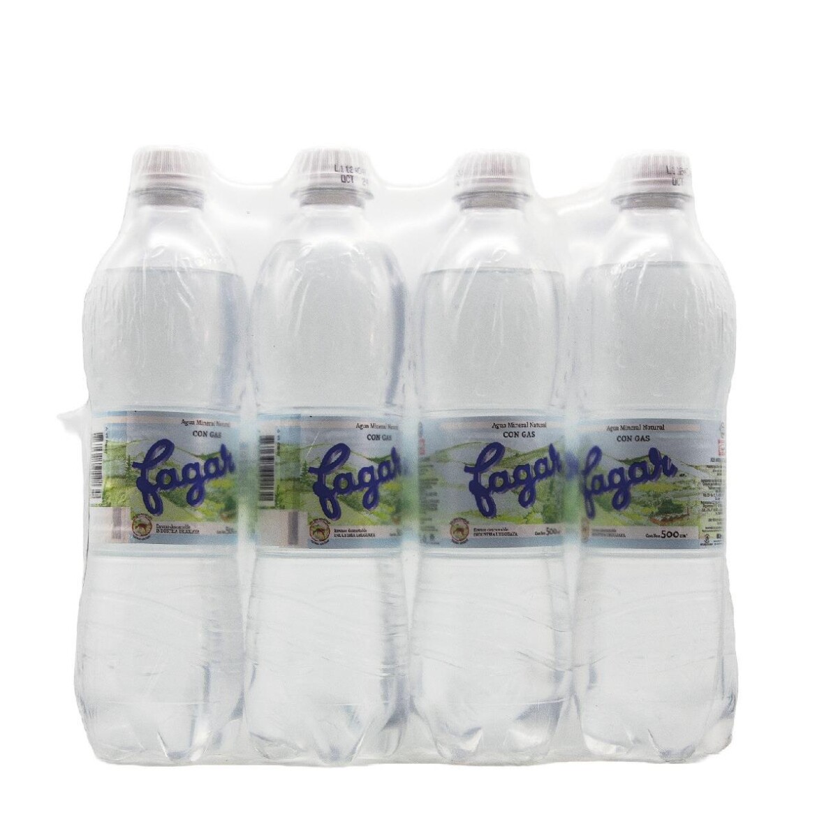 AGUA FAGAR 500ML CON GAS (FUNDA X12) 