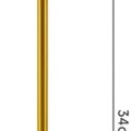 Lampara De Mesa De Luz Led Recargable De 34cm Dorado