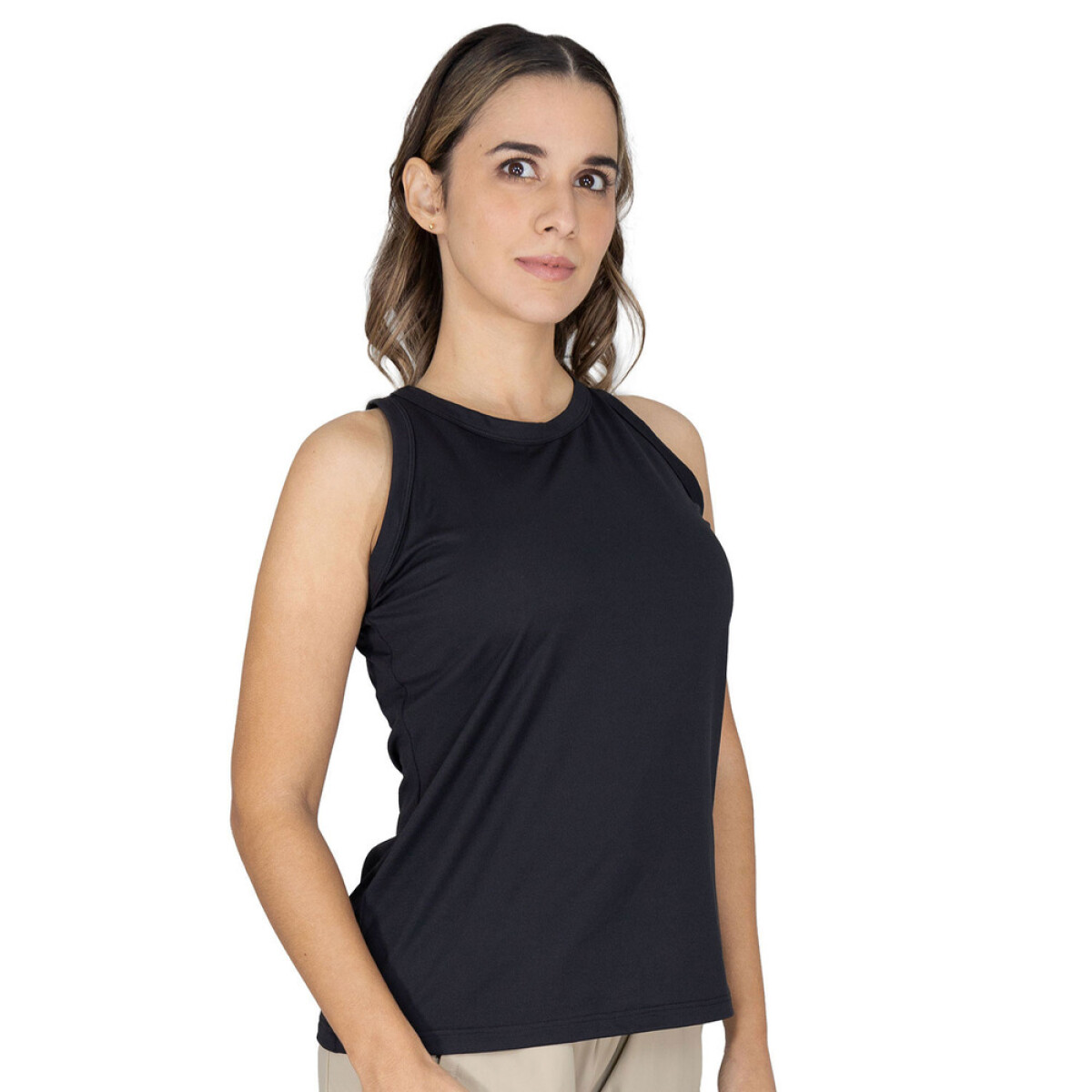 TANK FEM POLY/SPX EVERLAST E-DAY BK W6 - NEGRO 