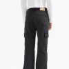 Jean Cargo Oxford Ramada N+ Negro